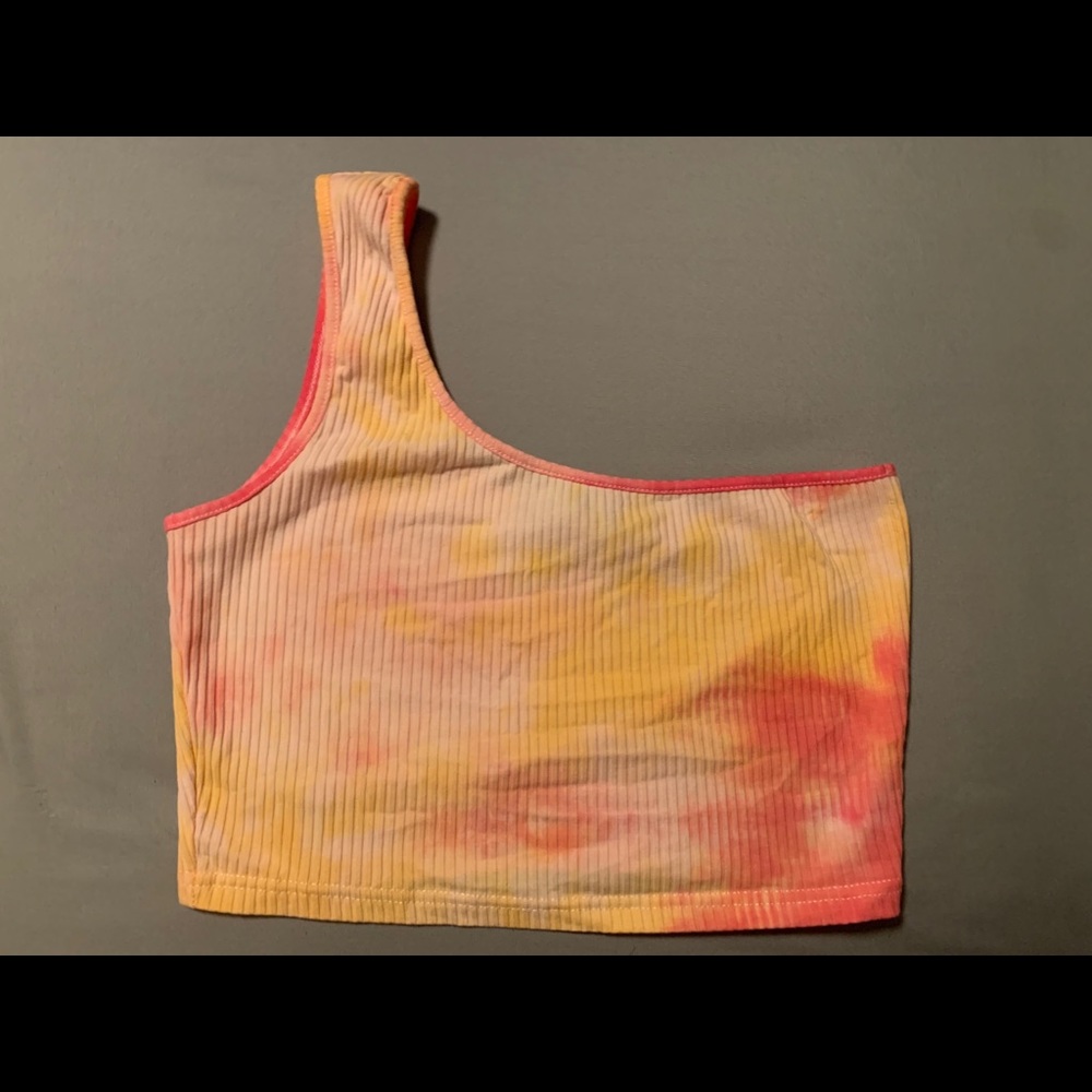 One shoulder summer top